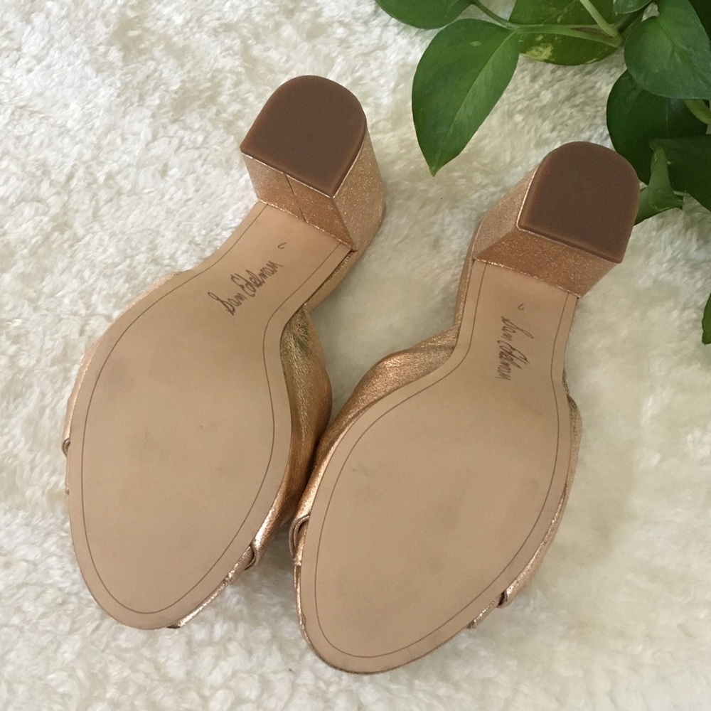 Sam Edelman | Oda Gold Knot Mules - Picture 12 of 15